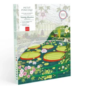 Coffret peinture au numéro - Waterlily Glasshouse par Elaine Lee, La Petite Epicerie - M'Toinette