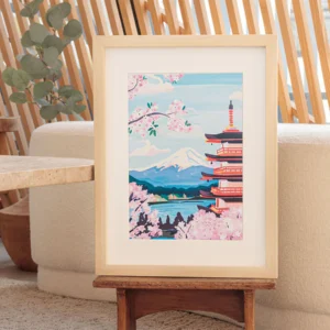 Coffret peinture au numéro - Mont Fuji, La Petite Epicerie - M'Toinette