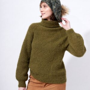 Pull sans coutures en Mohalana, Plassard - M'Toinette