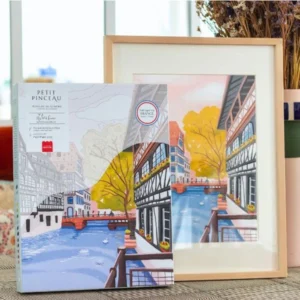 Coffret peinture au numéro - Petite France par Camille Clerc, La Petite Epicerie - M'Toinette