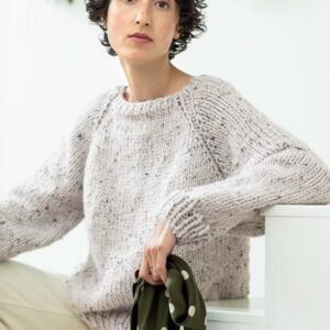 Pull en Cascade Tweed, Plassard - M'Toinette