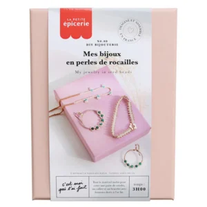 DIY Bijouterie - mes bijoux en perles de rocailles - Vert, La Petite Epicerie - M'Toinette