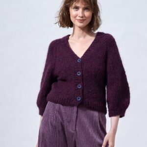 Cardigan sans coutures en Voluptueux, Plassard - M'Toinette