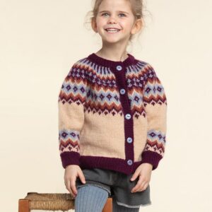 Cardigan sans coutures en Mélodie, Plassard - M'Toinette