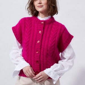 Gilet sans manches en Mohalana, Plassard - M'Toinette
