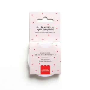 12,5m de fil elastique nylon 0,5 mm - Transparent, La Petite Epicerie - M'Toinette