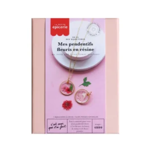 DIY Bijouterie - Mes pendentifs fleuris en résine, La Petite Epicerie - M'Toinette
